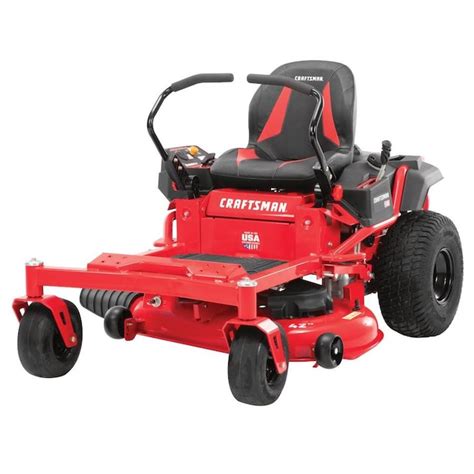 CRAFTSMAN Z5200 20-HP V-Twin Dual Hydrostatic 42-in Zero-Turn Lawn Mower with Mulching ...