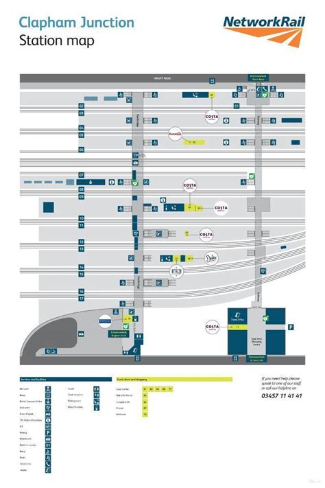 克拉珀姆交界处：车票、介绍、站内地图、实时出发到达、路线 | G2Rail