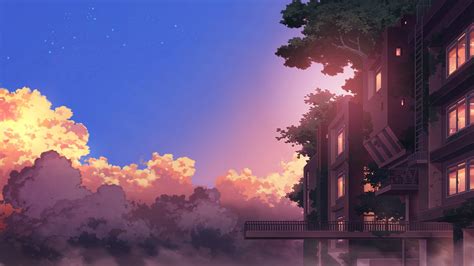 Anime Landscape Wallpapers - 4k, HD Anime Landscape Backgrounds on ...