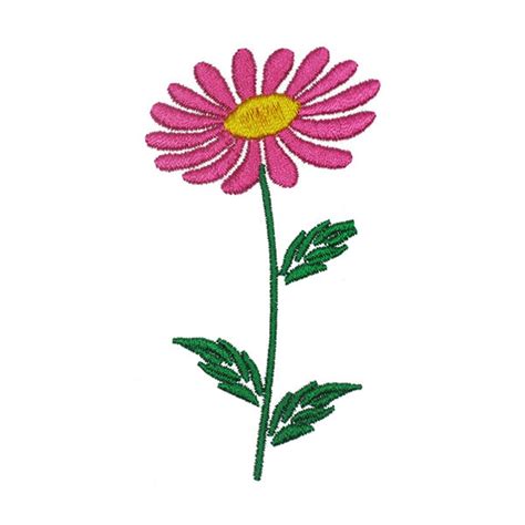 Daisy Flower Embroidery Design INSTANT DOWNLOAD - Etsy