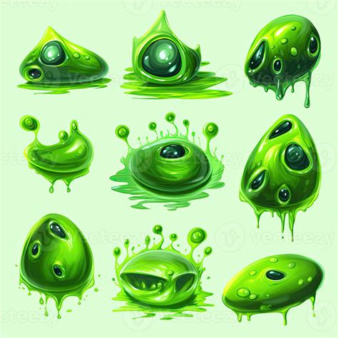 blob green slime ai generated 26113884 Stock Photo at Vecteezy