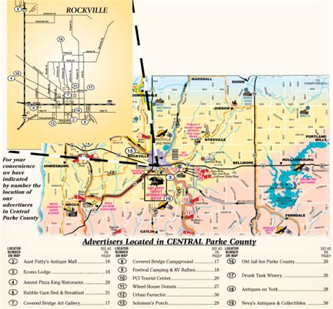 PARKE COUNTY GUIDE - Parke County COVERED BRIDGE FESTIVAL - VISITORS ...