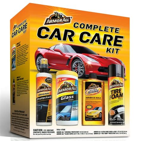 Armor All Complete Car Care Kit (4 Pieces), Car Cleaning - Walmart.com - Walmart.com