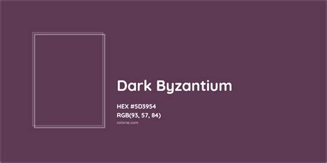 Dark Byzantium Complementary or Opposite Color Name and Code (#5D3954) - colorxs.com