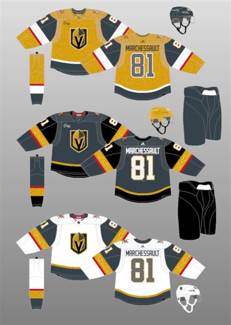 2023-24 Vegas Golden Knights - The (unofficial) NHL Uniform Database