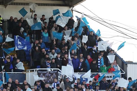 Hartlepool United fan photo gallery: 39 brilliant photos as 4,385 Pools fans pay tribute against ...