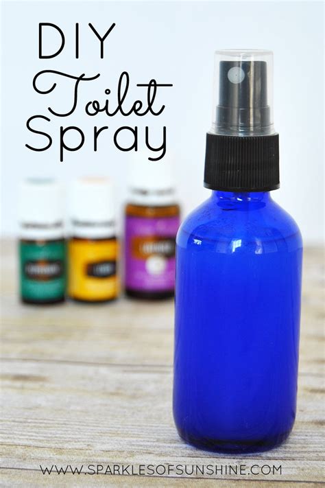 DIY Toilet Spray to Prevent Odor - Sparkles of Sunshine