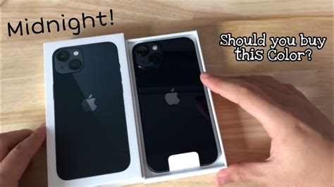 iPhone 13 Midnight (Black) Unboxing & Hands On! - YouTube