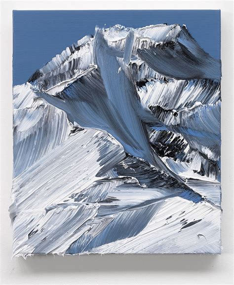 Conrad Jon Godlys Abstract Mountains Drip from the Canvas painting ...