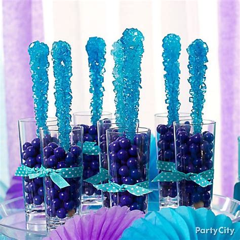 Purple and Blue Candy Buffet Ideas | Party City