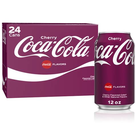 Coca-Cola Cherry, 12 Oz. Cans, 24 Pack