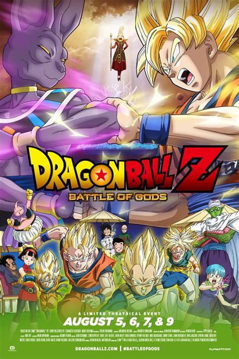 Dragon Ball Z: Battle Of Gods Coming To Theaters In August