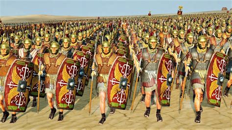 Rome Vs Parthian Empire | 25,000 Units | Cinematic Battle | Total War ...