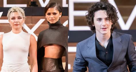 Zendaya, Florence Pugh, Timothee Chalamet, & More Attend ‘Dune: Part ...