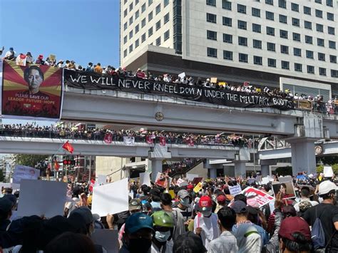 Myanmar’s ‘civil disobedience movement’ has produced many inventive ways of protesting · Global ...