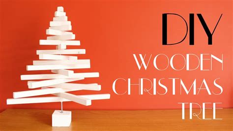 DIY - Wooden Christmas Tree - YouTube