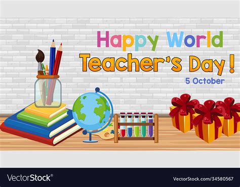 Premium Vector Happy Teachers Day Banner Design Templ - vrogue.co