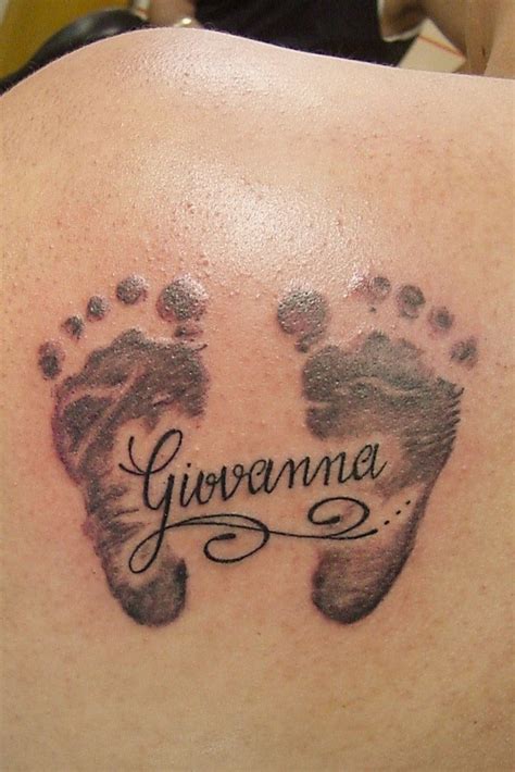 that's a tattoo idea! | Footprint tattoo, Baby feet tattoos, Baby footprint tattoo