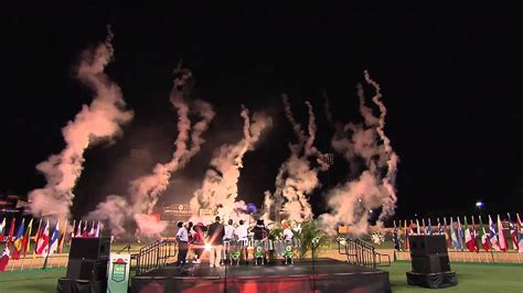 Orlando2015 Opening Ceremony - fireworks - YouTube