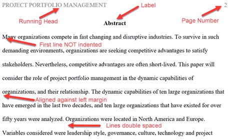 Abstract Page in APA Format: Easily Created Using Microsoft Word.