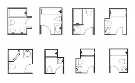 33 Space Saving Layouts for Small Bathroom Remodeling | Small bathroom layout, Bathroom layout ...