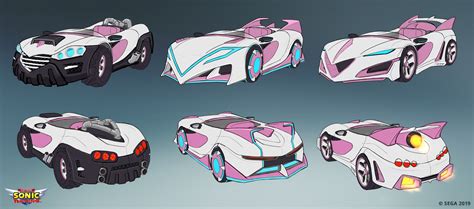 Jake Bullock - Team Sonic Racing Concept Art