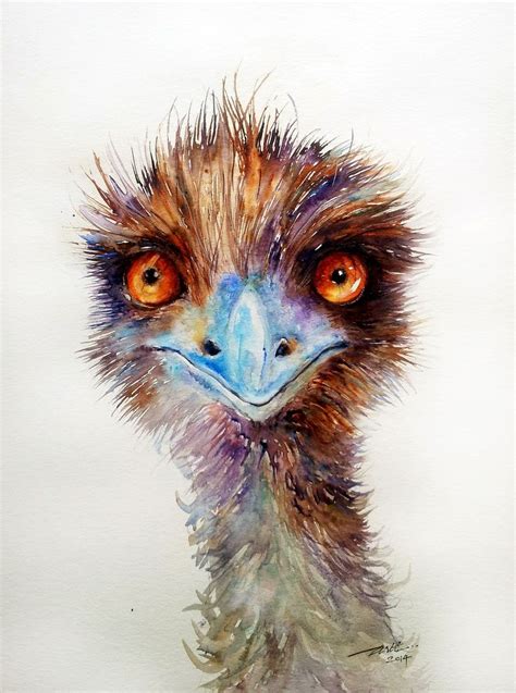 10 best Emu Art images on Pinterest | Australian painting, Emu and ...