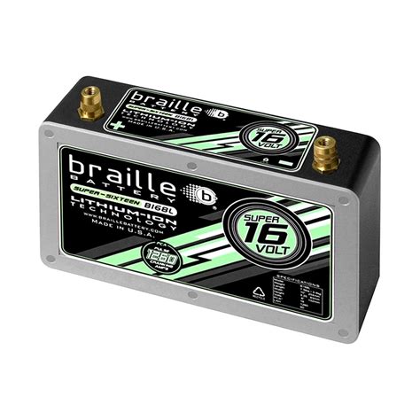 Braille Battery® B168L - 2325 Amp Super 16 Volt Lithium Battery