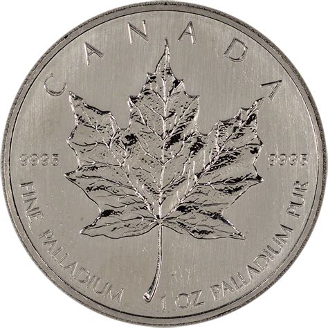 Canada Palladium Maple Leaf - 1 oz - $50 - .9995 Fine - Random Year | eBay