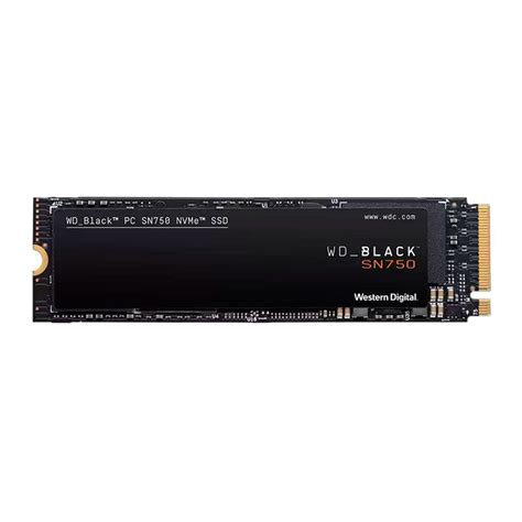 SSD WD Black SN750, 4TB, M.2 2280, PCIe NVMe, Leitura de 3400 MB/s, Gravacao de 3100 MB/s ...