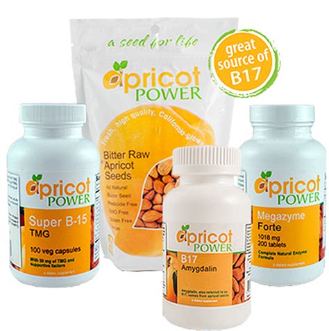 Apricot Power: Apricot Seeds, B17 & Health Supplements