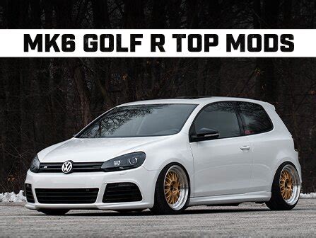 ECS News - Top Mods for your VW MK6 Golf R