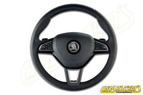 Skoda Octavia 3 - 5E - Multifunction Steering Wheel - With DSG Paddle Shift - 5E0419091AF