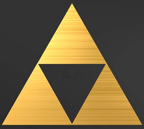 Triforce Symbol Triforce (symbol) by baconb0y Legend Of Zelda, Pie Chart, Diagram, Symbols ...