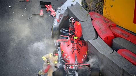 Azerbaijan GP: Charles Leclerc crashes out of F1 qualifying | F1 News