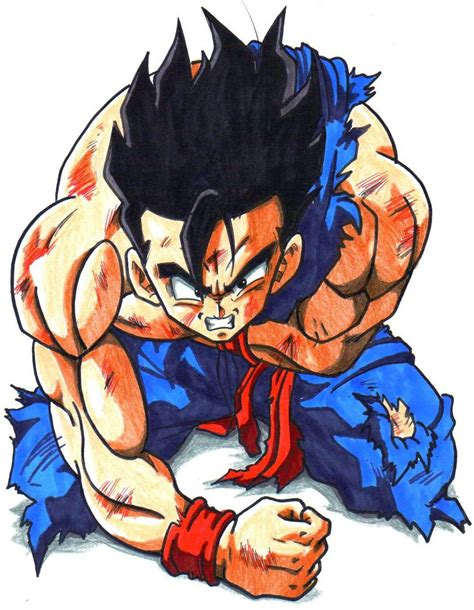 GOHAN IS HURT by trunks24 on DeviantArt