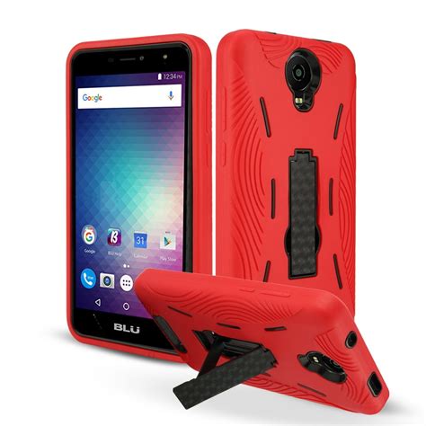 BLU Studio Mega Case, BLU Advance A6 Case, Heavy Duty Rugged Hard Cover with Hybrid Dual Layer ...