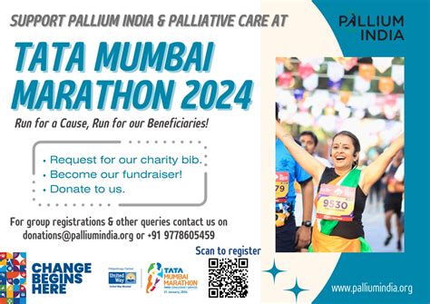 Run for Patients in Need at the Tata Mumbai Marathon 2024! - Pallium India | Pallium India