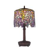Found it at Wayfair - Tiffany Purple Wisteria 1 Light Table Lamp | Lamp, Tiffany style floor ...