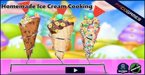 Homemade Ice Cream Cooking | Games44