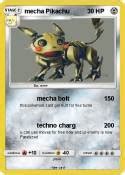 Pokémon Mecha Pikachu - Magno pull - My Pokemon Card