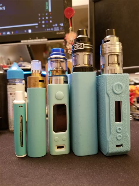 My history of vapes. I don't know if I have a favorite color. : r/Vaping