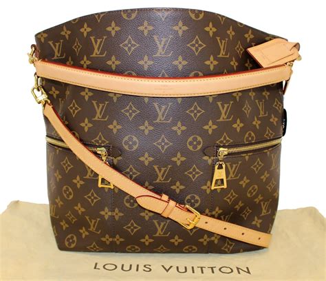 Authentic LOUIS VUITTON Monogram Melie Hobo Shoulder Bag E3233