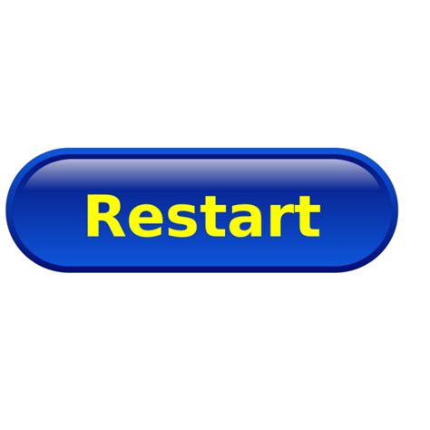 Restart Button PNG, SVG Clip art for Web - Download Clip Art, PNG Icon Arts