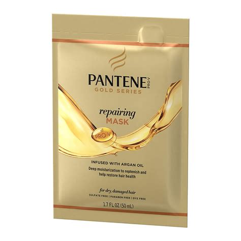 Pantene Gold Series Hair Repairing Mask, 10 Ea