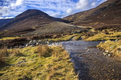 Hiking Trail in Cairngorms National Park. Aberdeenshire, Scotland, UK ...