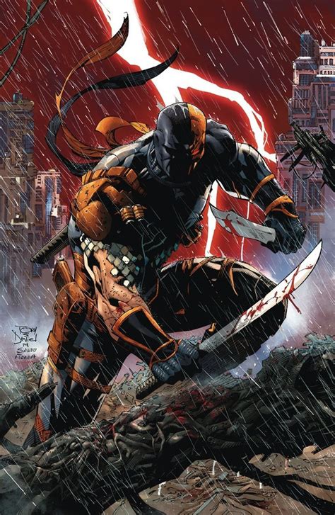 #Deathstroke #Fan #Art. (Deathstroke) By: Tony Daniel | Exterminador dc ...