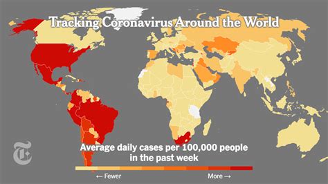 Coronavirus Map: Tracking the Global Outbreak - The New York Times