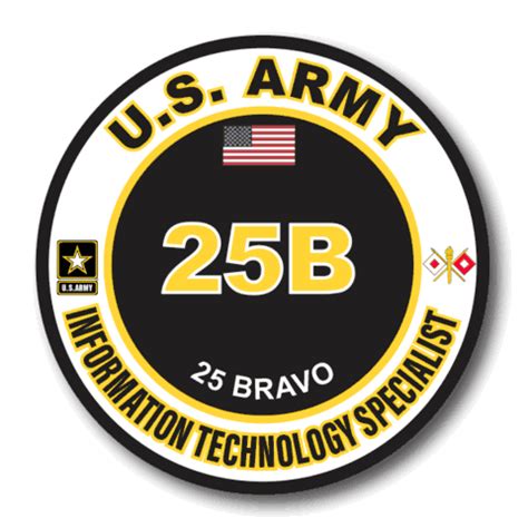 US Army 25B Information Technology Specialist MOS Decal