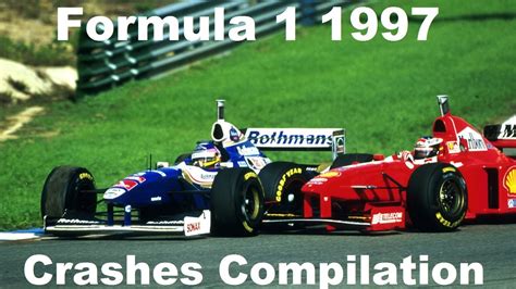 Formula 1 1997 Crashes Compilation - YouTube